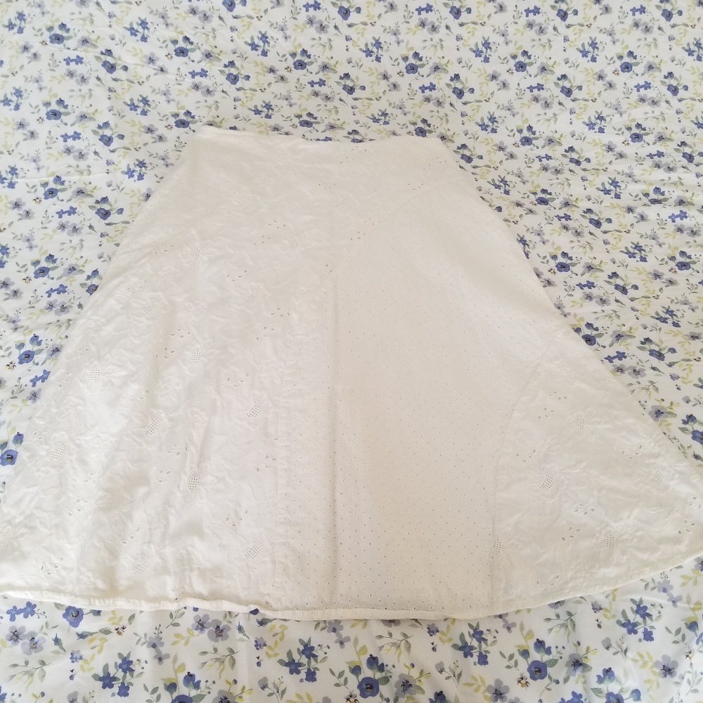Eyelet Summer Skirt